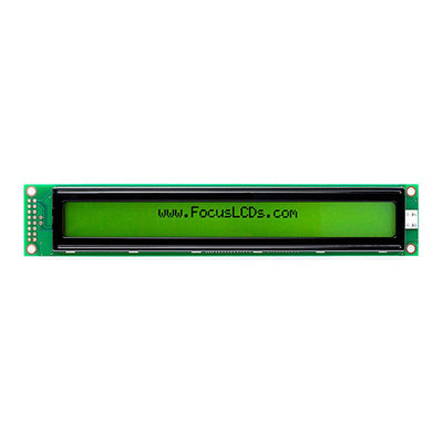C402ALBSYLY6WT33XAA by Focus LCDs - 40X2 STN YELLOW/GREEN CHARACTER