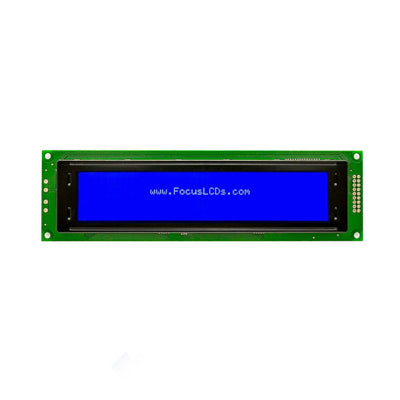 C404A-BW-LW65 by Focus LCDs - 40X4 STN BLUE CHARACTER LCD