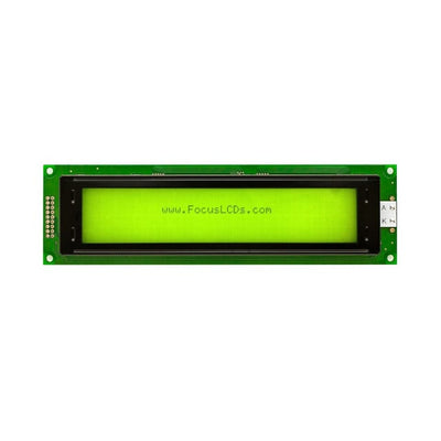 C404A-YTY-LW65 by Focus LCDs - 40X4 STN YELLOW/GREEN CHARACTER