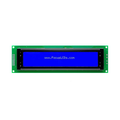 C404ALBSBSW6WF33PAB by Focus LCDs - 40X4 STN BLUE CHARACTER LCD