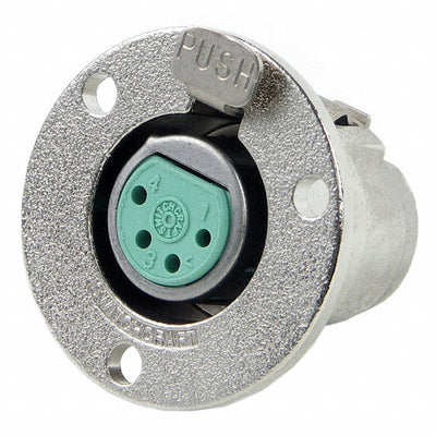 C4F by Switchcraft Inc. - CONNECTOR PLUG FMALE XLR 4POS SOLDER