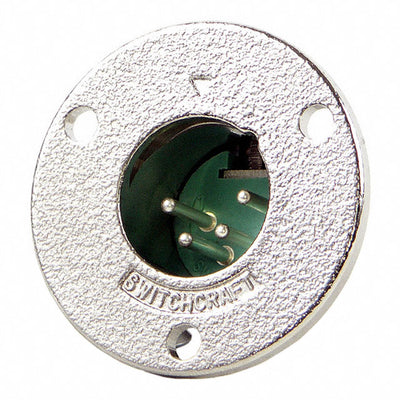 C4M by Switchcraft Inc. - CONNECTOR RECPT MALE XLR 4P SOLDER CUP