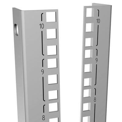 C4PR2473TZPL by Hammond Manufacturing - 42U EIA TAPPED 10-32 RAILS PAIR