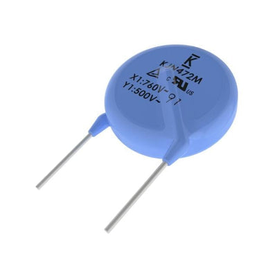 C751U102KWYDBA7317 by KEMET - CERAMIC CAP 1NF X1/Y1 760V/500V