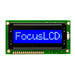 C81A-BW-LW65 by Focus LCDs - 8X1 STN BLUE CHARACTER LCD