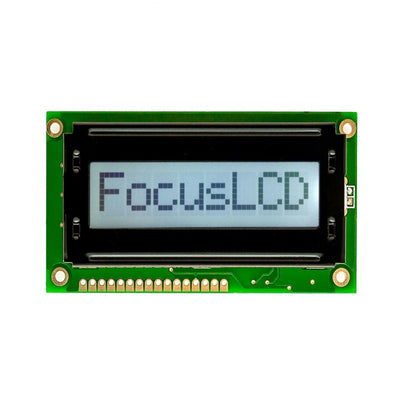 C81A-FTW-LW65 by Focus LCDs - 8X1 FSTN GRAY CHARACTER LCD