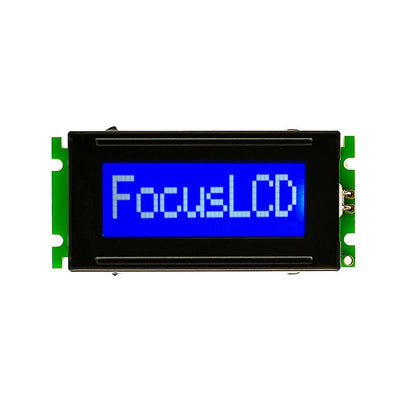 C81B-BW-XW65 by Focus LCDs - 8X1 STN BLUE CHARACTER LCD