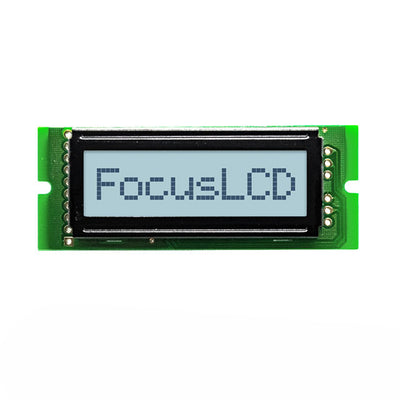C81C-FTW-LW65 by Focus LCDs - 8X1 FSTN GRAY CHARACTER LCD