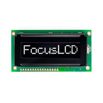 C81CLBFKSW6WN33XAB by Focus LCDs - 8X1 FSTN BLACK CHARACTER LCD