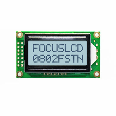 C82B-FTW-LW65 by Focus LCDs - 8X2 FSTN GRAY CHARACTER LCD