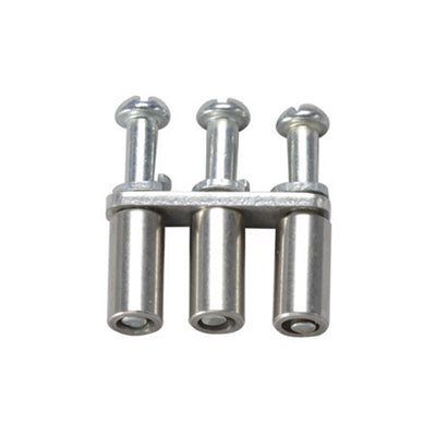 CA722/3 by Altech Corporation - JUMPER TERM BLK 3POS ROUND PINS