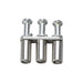 CA722/3 by Altech Corporation - JUMPER TERM BLK 3POS ROUND PINS