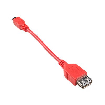 CAB-14276 by SparkFun Electronics - CABLE A RCPT TO MCR B PLUG 0.41