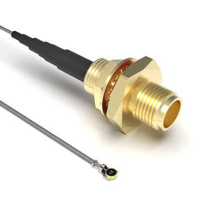 CAB427RF-0200-A-1 by GradConn - CABLE ASSY SMA-MHF5L 7.874