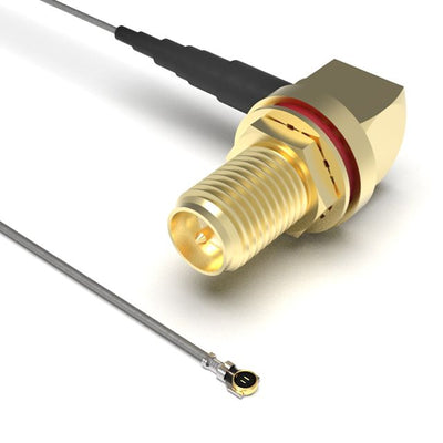 CAB434RF-0200-A-1 by GradConn - CABLE ASSY SMA-MHF5L 7.874