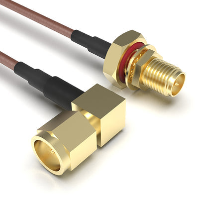 CABLE 252 RF-0300-A-1 by GradConn - CABLE ASSY RP-SMA-SMA 11.811