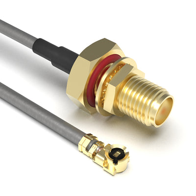 CABLE 375 RF-150-A-2 by GradConn - CABLE ASSY MHF1-SMA 5.906
