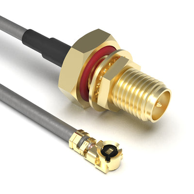 CABLE 379 RF-150-A-1 by GradConn - CABLE ASSY MHF1-SMA 5.906