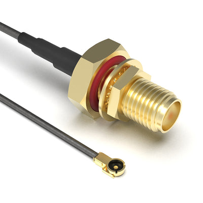 CABLE 385 RF-200-A-2 by GradConn - CABLE ASSY MHF4L-SMA 7.874