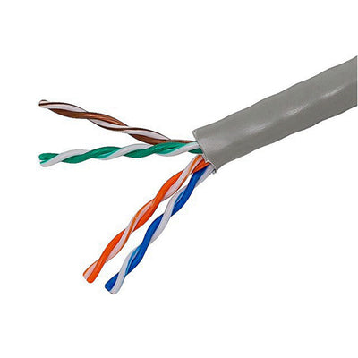 CAT5511000G by TygerWire - CABLE CAT5E 8CON 24AWG GRY 1000