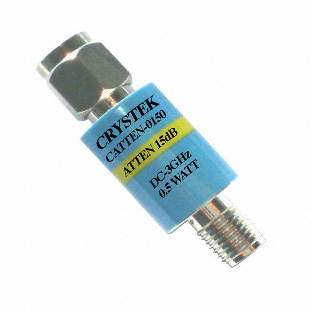 CATTEN-0150 by Crystek Corporation - RF ATTENUATOR 15DB 50OHM SMA