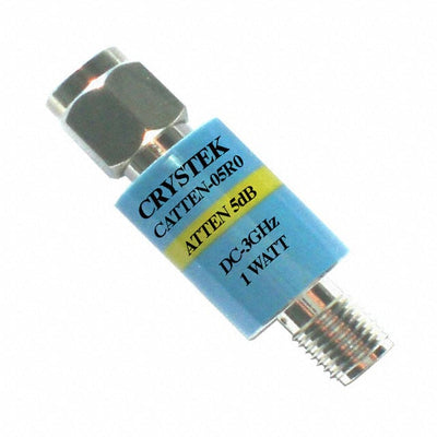 CATTEN-05R0 by Crystek Corporation - RF ATTENUATOR 5DB 50OHM SMA