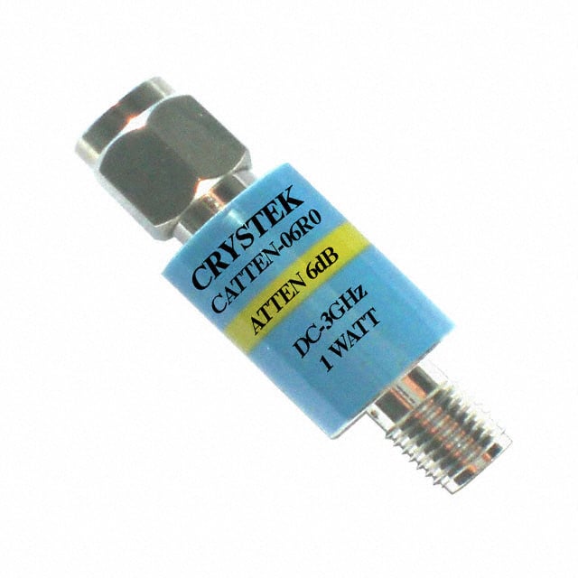 CATTEN-06R0 by Crystek Corporation - RF ATTENUATOR 6DB 50OHM SMA