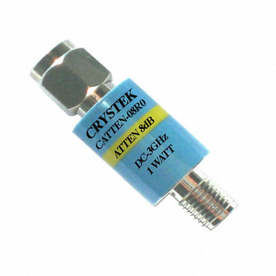 CATTEN-08R0 by Crystek Corporation - RF ATTENUATOR 8DB 50OHM SMA