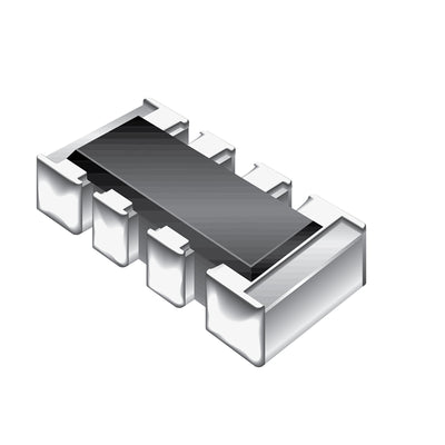 CAY16A-1000F4LF by Bourns Inc. - RESISTOR ARR 4 RES 100 OHM 1206