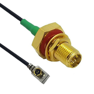 CB1.13-IPXLK-SARF3OGTX9-10IN by Lighthorse Technologies, Inc - I-PEX MHF1 LK - RP-SMA IP67 10