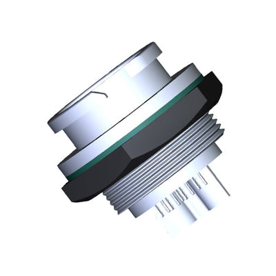 CBD-08RMFS-QC8001 by Amphenol LTW - CONNECTOR RECPT FMALE 8P GOLD SLDR CUP