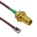 CBG-IPXLK-SAF3GT-4IN by Lighthorse Technologies, Inc - I-PEX MHF1 LK - SMA BLKHD 4
