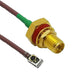 CBG-IPXLK-SAF3OGTX15-4IN by Lighthorse Technologies, Inc - I-PEX MHF1 LK-SMA BLKHD IP67 4
