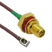 CBG-IPXLK-SARF3OGTX9-10IN by Lighthorse Technologies, Inc - I-PEX MHF1 LK - RP-SMA IP67 10