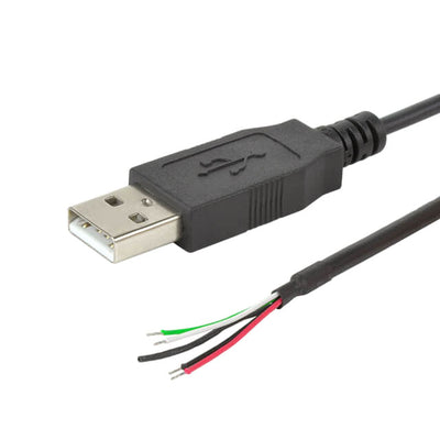CBLT-UA-ST-1 by CUI Devices - CABLE USB2.0 A PLUG TO OPEN 3.28