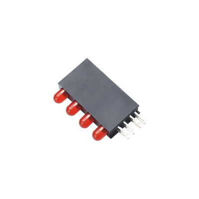 CBQ33GGGGD by ChromeLED - LED CBI 3MM 4X1 GRN,GRN,GRN,GRN