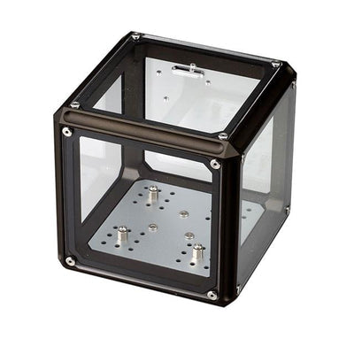 CC-01-TS by Entaniya - CASE ALUM CLR/BLK 4.53""LX4.53""W