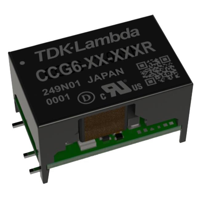 CCG6-12-15DR by TDK-Lambda Americas Inc - DC DC CONVERTER 15V 6W
