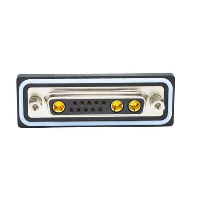 CDFS13W3203L412 by NorComp Inc. - CONNECTOR D-SUB RCPT 13POS PNL MNT