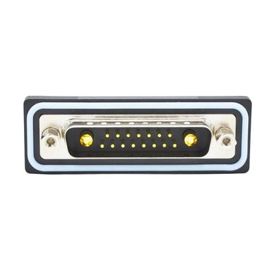 CDFS17W2103L411 by NorComp Inc. - CONNECTOR D-SUB PLUG 17POS PNL MNT