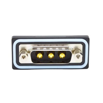 CDFV3W3113L411 by NorComp Inc. - CONNECTOR D-SUB PLUG 3P PNL MNT SLDR