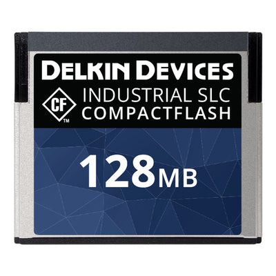 CE12TQPF3-FD000-D by Delkin Devices, Inc. - 128MB SLC COMPACT FLASH CARD I-T