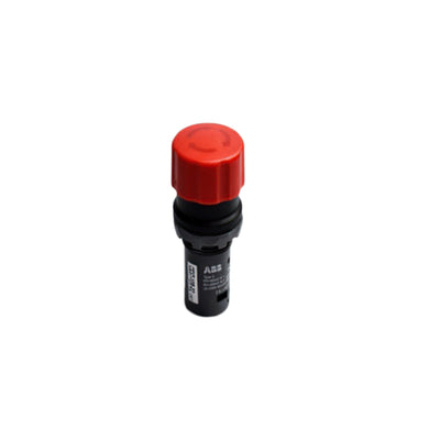 CE3T-10R-02 by ABB Control - PLTR PUSHBUTTON, 30MM MUSH, RED,