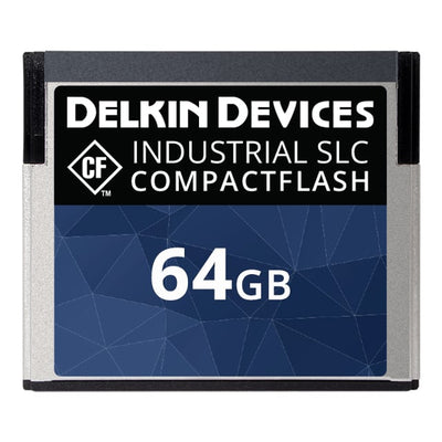 CE64TNJGS-FD000-D by Delkin Devices, Inc. - 64GB SLC COMPACT FLASH CARD I-TE