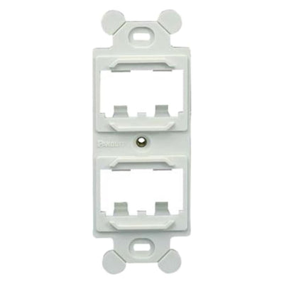 CF1064WHY by Panduit Corp - MINI COM DUPLEX ADAPTER, MOUNTS