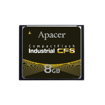 AP-CF008GLAFS-ETNR by Apacer Memory America - MEMORY CARD COMPACTFLASH 8GB MLC
