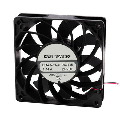 CFM-A238BF-270-651-20 by CUI Devices - FAN AXIAL 120X38MM 24VDC WIRE