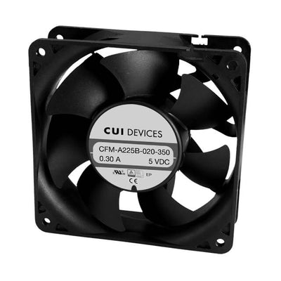 CFM-A238B-126-435 by CUI Devices - FAN AXIAL 120X37.5MM 12VDC WIRE