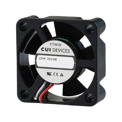 CFM-3010B-0130-373-22 by CUI Devices - FAN AXIAL 30X10.5MM 5VDC WIRE