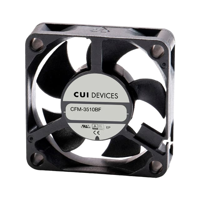 CFM-3510BF-170-222-22 by CUI Devices - FAN AXIAL 35X10.3MM 12VDC WIRE